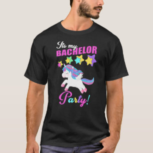 Camiseta É o meu look de festa de solteiro Unicórnio Festa