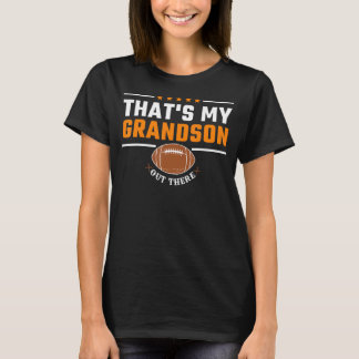Camiseta É o meu neto lá fora, pai da mãe de beisebol