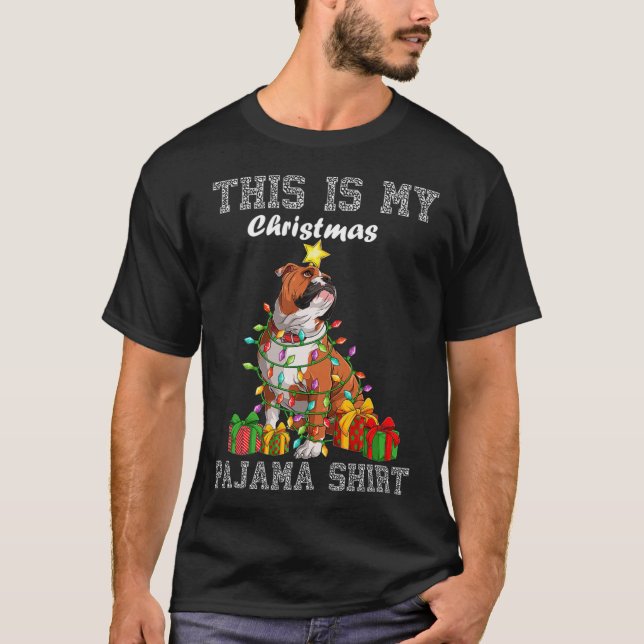 Camiseta É O Meu Pajama De Natal (Frente)