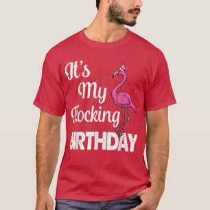 Camiseta É O Meu Presente De Aniversário Engraçado Pink Fla