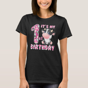 Camiseta É O Meu primeiro aniversario, Crianças De 1 Ano De