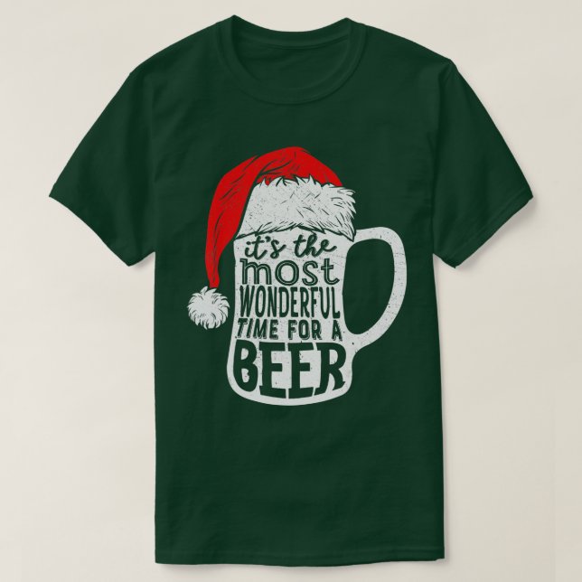 Camiseta É O Momento Mais Maravilhoso Para Um Natal De Bebê (Frente do Design)