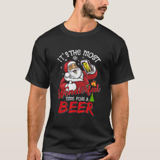 Camiseta É O Momento Mais Maravilhoso Para Um Papai noel De