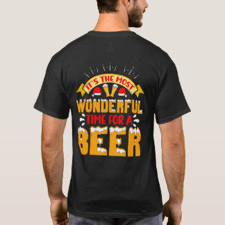 Camiseta É O Momento Mais Maravilhoso Para Uma Cerveja