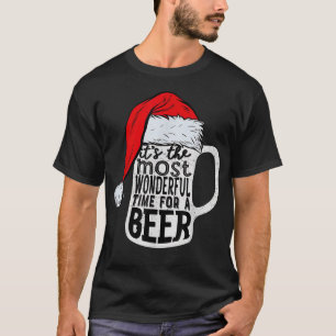 Camiseta É O Momento Mais Maravilhoso Para Uma Cerveja Sant