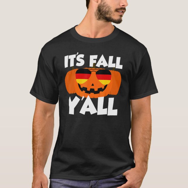 Camiseta É o outono, vocês todos vão dar graças, Pumpkin Al (Frente)
