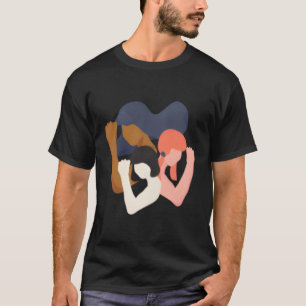 Camiseta E O Poder Unitário Na Diversidade Feminista