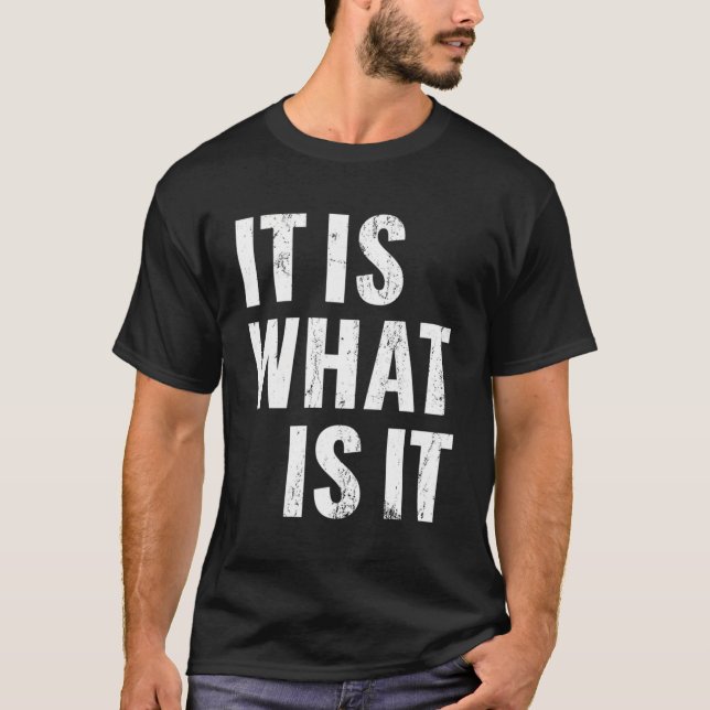 Camiseta É O Que É (Frente)