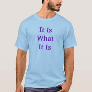 Camiseta É o que é
