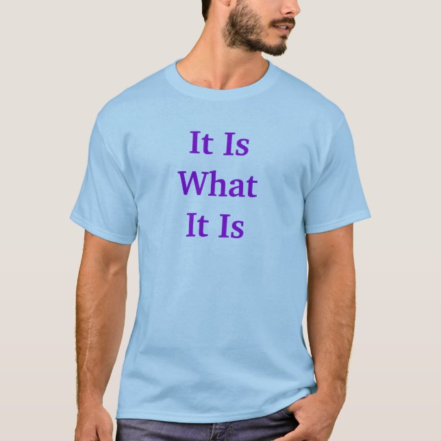 Camiseta É o que é (Frente)