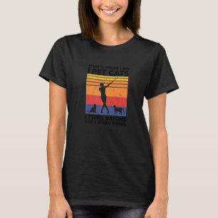 Camiseta É O Que Eu Faço Eu Cuido de Gatos Eu Giro Bastões