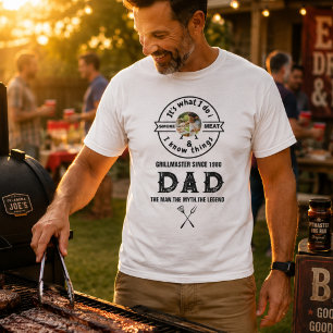 Camiseta É O Que Eu Faço Eu Fumo Carne Foto Engraçada do Pa
