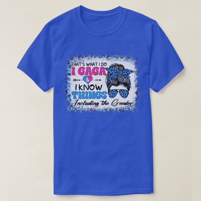 Camiseta É O Que Eu Faço Eu Gago Eu Sei Coisas Que O Gênero (Frente do Design)
