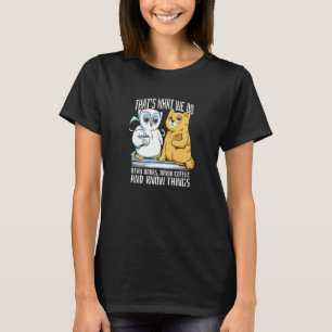 Camiseta É o que lemos livros bebendo café e saberemos