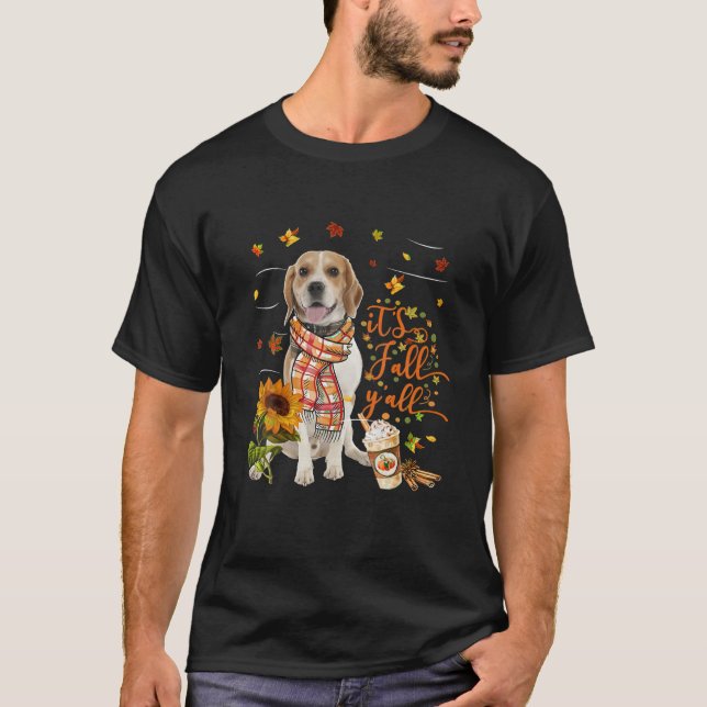 Camiseta É o Queda de Cachorro LEMON Dia de Ação de Graças (Frente)