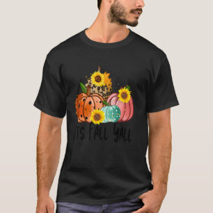 Camiseta É O Queda De Todos Os Pumpkin Autumn Happy Fall Le