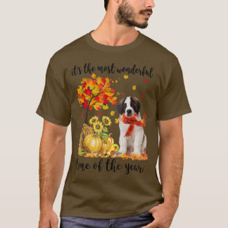 Camiseta É O Santo Mais Maravilhoso do outono Bernard P