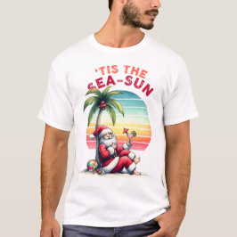 Camiseta É o sol do mar