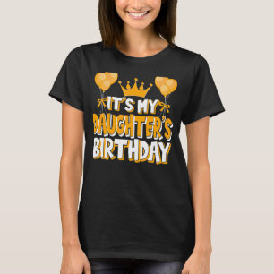 Camiseta É o tapete da família de comemoração de aniversári