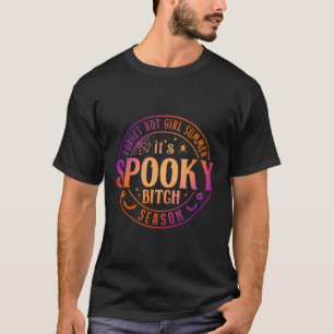 Camiseta É o Tee do Dia das Bruxas de Halloween Spooky Seas