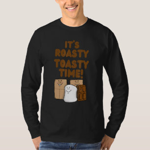Camiseta É o tempo da tosta torta... os chores bonitos acam