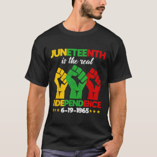 Camiseta É o verdadeiro Dia da Independência 1865 Orgulho d