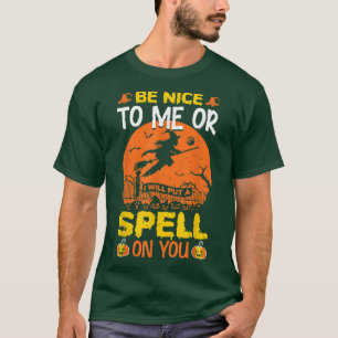 Camiseta É o vestido de Dia das Bruxas ficar longe ou vou f