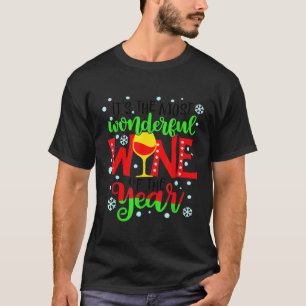 Camiseta É O Vinho Mais Maravilhoso Do Natal