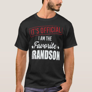 Camiseta É oficial, sou a mãe favorita do neto