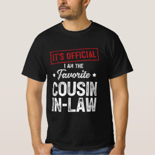 Camiseta É oficial, sou o cunhado favorito
