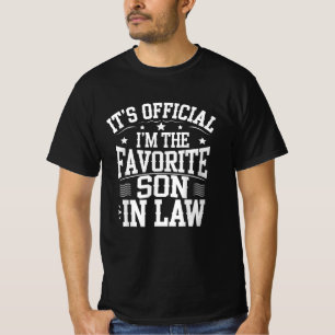 Camiseta É oficial, sou o filho favorito.