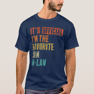 Camiseta É oficial, sou o filho favorito.