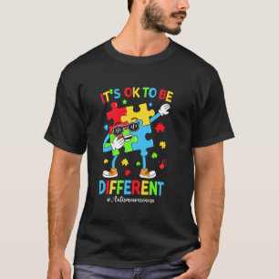 Camiseta É Ok Ser Diferente Dia de Conscientização do Autis