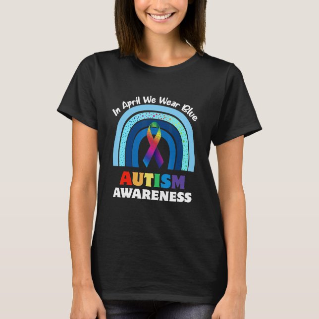 Camiseta É Okay Ser Diferente Conscientização Aceitação do  (Frente)