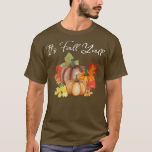 Camiseta É outono... as mulheres mais novas crianças...