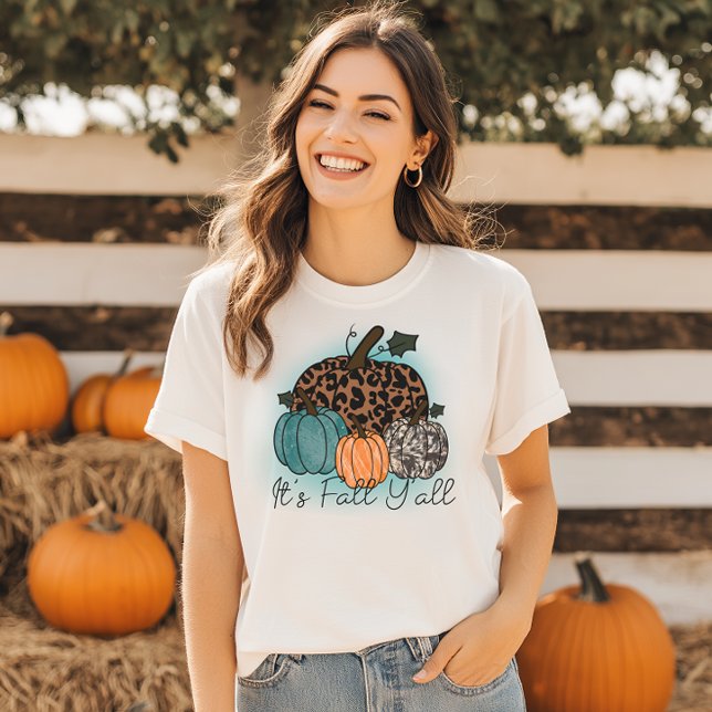 Camiseta É Outono, Pessoal (It's Fall Y'all Tshirt)
