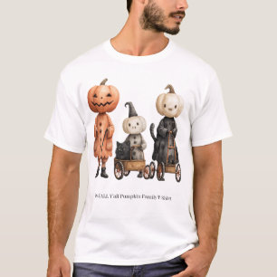Camiseta É OUTONO pessoal da Abóbora