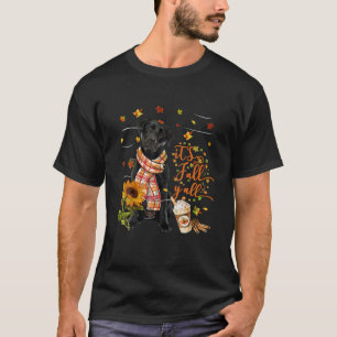 Camiseta É outono, todos os cães labradores