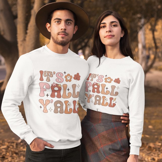 Camiseta É outono Vês Verão Viva rosa outono (Criador carregado)