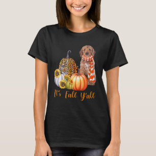 Camiseta É outono Vocês todos Cachorro Cachorro Cachorro Ca