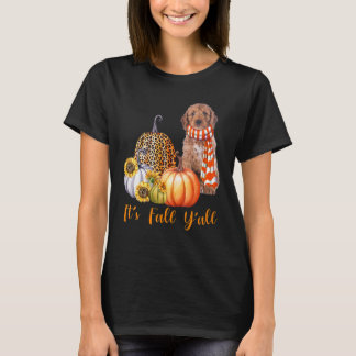 Camiseta É outono Vocês todos Cachorro Cachorro Cachorro Ca
