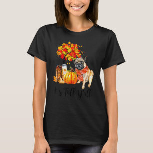 Camiseta É outono Vocês todos Cachorros Cachorro Outono Dei