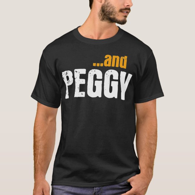 Camiseta E Peggy I Legal Hamilton História dos EUA _1 (Frente)