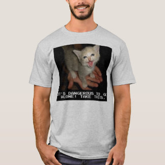 Camiseta É perigoso ir apenas