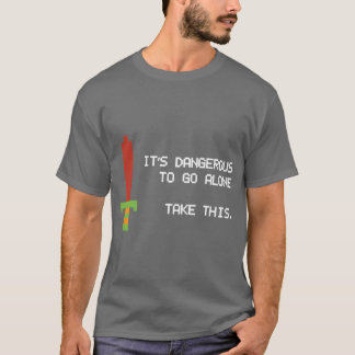 Camiseta É Perigoso Ir Sozinho vintage