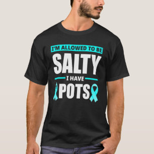 Camiseta É Permitido Ser Salgado Eu Tenho Sindroma De Potes