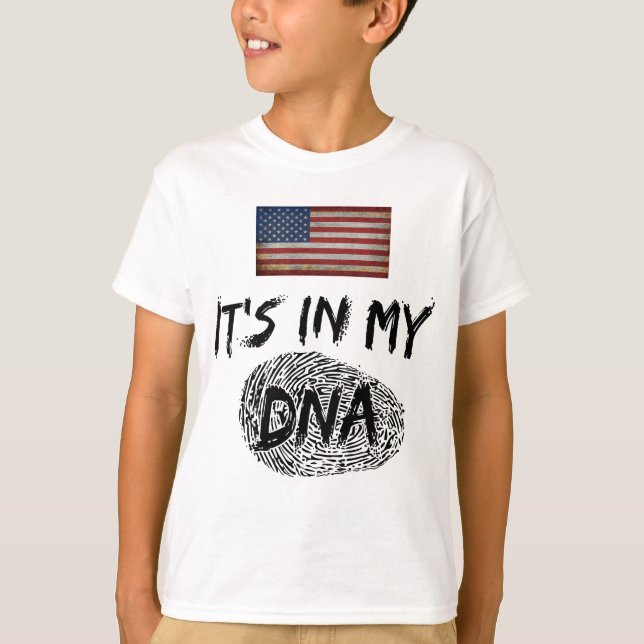 CAMISETA É PERSONALIZÁVEL NO MEU PAÍS DE DNA (Frente)