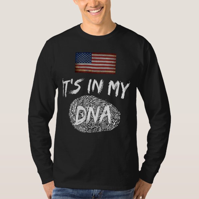 CAMISETA É PERSONALIZÁVEL NO MEU PAÍS DE DNA (Frente)