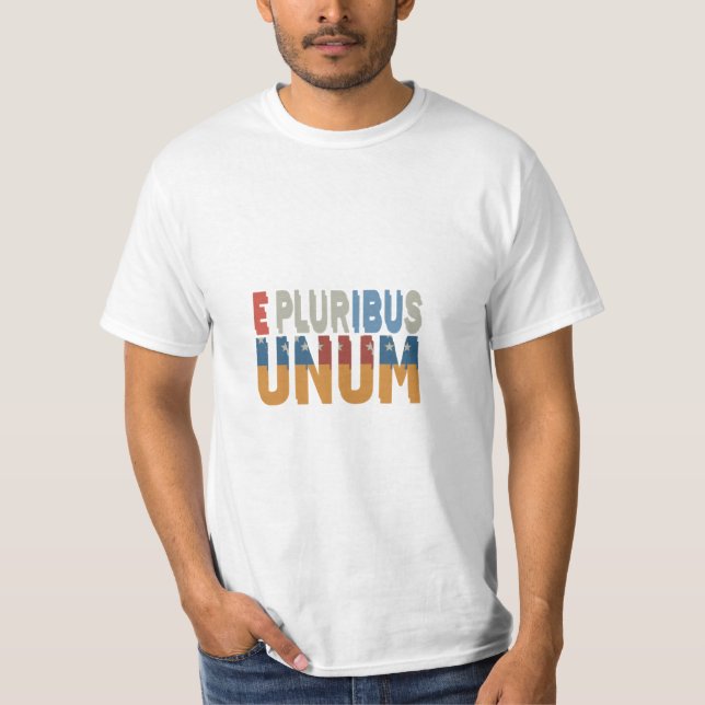 Camiseta E pluributo unum (Frente)