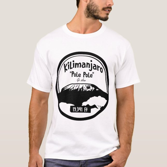 Camiseta É "Pólo Pólo" no Monte Kilimanjaro (Frente)